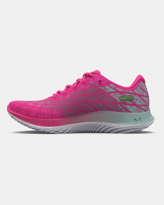 Women's UA Flow Velociti Wind 2 Daylight Running Shoes, Pink, pdpMainDesktop image number 1